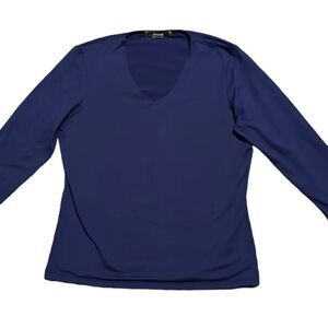 Acorn V Neck Double Lined Top!